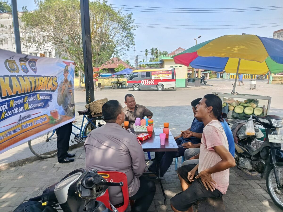 Satbinmas Polres Langkat Gelar N3 Kamtibmas, Serap Aspirasi Warga dan Sampaikan Pesan Keamanan