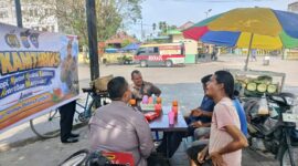 Satbinmas Polres Langkat Gelar N3 Kamtibmas, Serap Aspirasi Warga dan Sampaikan Pesan Keamanan