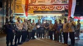 Satbinmas Polres Bangkalan Hadir Hangatkan Suasana Pos Kamling Kidul Dalam Kraton.