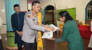 Pererat Toleransi dan Kerukunan, Kapolres Binjai Sambangi Kuil Sri Mariamman