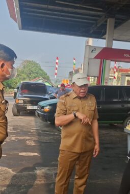 Tindak Lanjuti Laporan Warga, Wakil Bupati Tulang Bawang Sidak SPBU BUMD Terkait Penyaluran BBM Subsidi