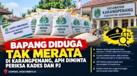 Bapang Diduga Tak Merata di kecamatan Karangpenang, APH Diminta Periksa Kades dan Pj