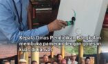 Kepala Dinas Pendidikan Berikan Apresiasi kepada Amel, Pelukis Cilik Bangkalan pada Pameran Tunggal di Paseban Kota 