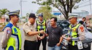 Samsat Menyapa di Muratara, Pengendara Diberi Masker dan Jas Hujan, Kesadaran Pajak Capai 60 Persen