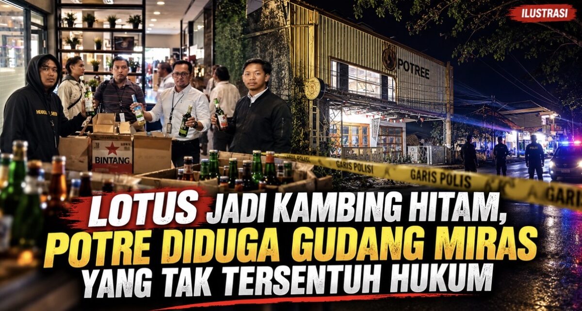 Jangan Cuma Lotus! Desakan Warga Sumenep Bongkar Dugaan Peredaran Miras di Potre