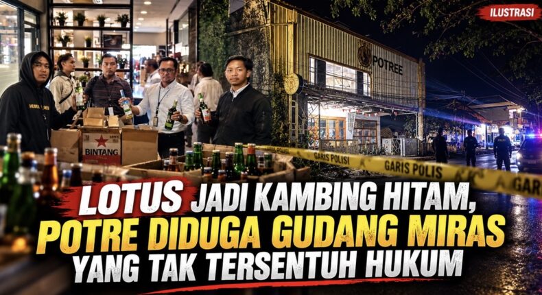 Jangan Cuma Lotus! Desakan Warga Sumenep Bongkar Dugaan Peredaran Miras di Potre