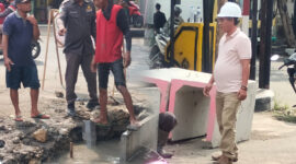Revitalisasi Kota Bangkalan, Sinergi Dinas PUPR dan PUDAM Benahi Drainase dan Jaringan Air