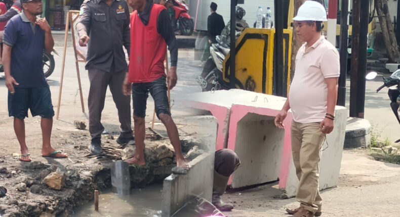 Revitalisasi Kota Bangkalan, Sinergi Dinas PUPR dan PUDAM Benahi Drainase dan Jaringan Air