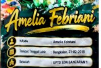 Amel, Seniman Cilik Bangkalan Berani Tampil dalam Pameran Lukis Tunggal.