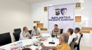 Cegah Laka dan Balap Liar, Satlantas Polresta Sumenep Pasang Pita Kejut di Dua Jalur Rawan