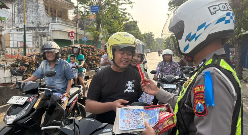 Unik! Bagi Brosur Ops Patuh 2026 di Sumenep Dibonusin Beng-Beng