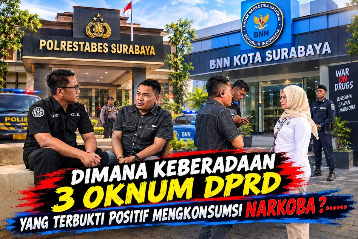 AMI Geram! Polrestabes Sebut 3 Anggota DPRD Jalani Asesmen di BNNK, Humas BNNK Mengaku Tak Tahu