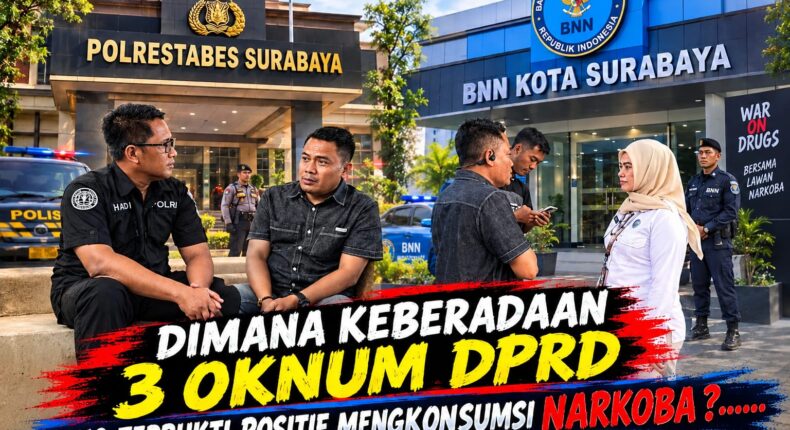 AMI Geram! Polrestabes Sebut 3 Anggota DPRD Jalani Asesmen di BNNK, Humas BNNK Mengaku Tak Tahu