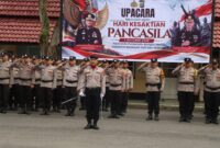 Kapolres Binjai Pimpin Upacara Hari Kesaktian Pancasila Tahun 2026