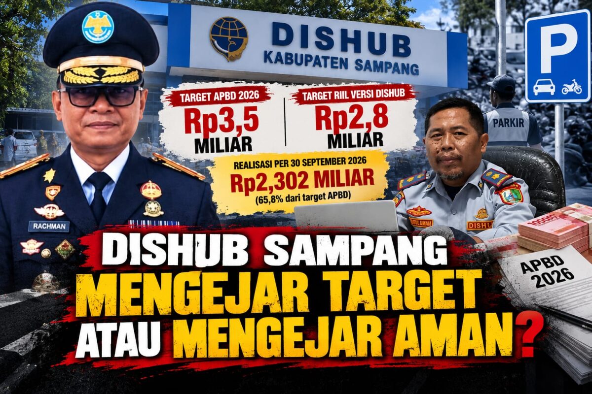Dishub Sampang Mengejar Target atau Mengejar Aman? Rp3,5 Miliar Dipangkas Jadi Rp2,8 Miliar