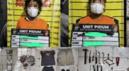 Gerak Cepat Satreskrim Polres Binjai, Dua Terduga Pelaku Curat Toko Rp157 Juta Dibekuk