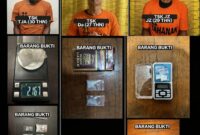 Kapolres Binjai Tegaskan Komitmen Berantas Narkoba, Tiga Pengedar Diamankan dengan 6,82 Gram Sabu