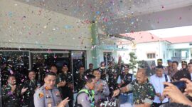 Rayakan HUT ke-81 TNI, Kapolres Langkat dan Dandim 0203 Langkat Perkuat Sinergitas