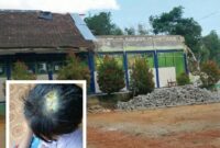 Ruang Kelas Rusak, Genteng Timpa Siswa, SDN Paopale Laok 5 Malah Dapat Paving