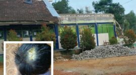 Ruang Kelas Rusak, Genteng Timpa Siswa, SDN Paopale Laok 5 Malah Dapat Paving