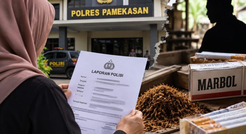 Persoalan Nama ‘Marbol’ Diduga Jadi Latar Belakang, Siti Wardatus Sholehah Laporkan H.B ke Polres Pamekasan