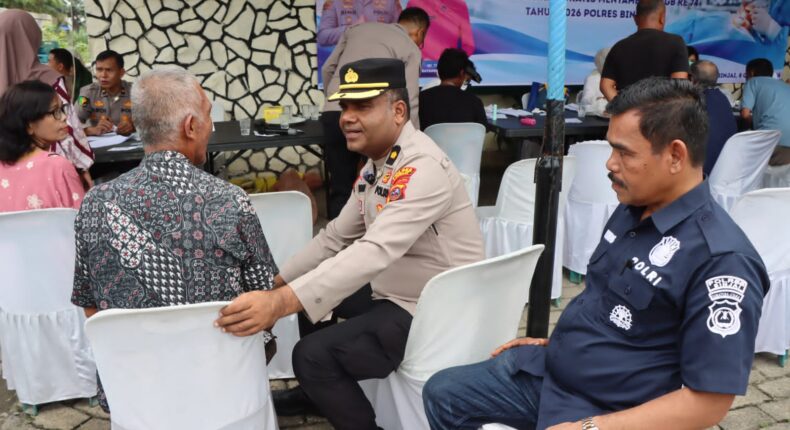 Polres Binjai dan Lions Club Bantu Masyarakat, Gelar Operasi Katarak Gratis Sambut HKGB Ke-74