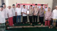 Kapolres Langkat Sambangi Masjid Jamik Al Amin, Serahkan Bansos dan Serap Aspirasi Warga
