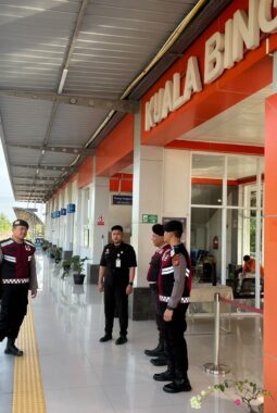 Cegah Begal hingga Balap Liar, Sat Samapta Polres Langkat Gencarkan Patroli Blue Light di Titik Rawan