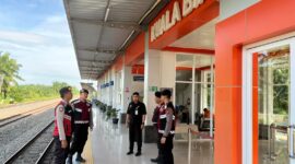 Cegah Begal hingga Balap Liar, Sat Samapta Polres Langkat Gencarkan Patroli Blue Light di Titik Rawan