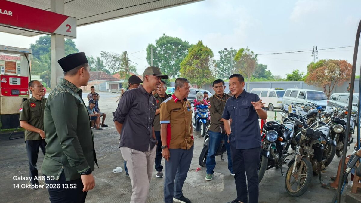 Pastikan Tepat Sasaran, Ketua Komisi II DPRD Tulang Bawang Gelar Sidak di SPBU BUMD