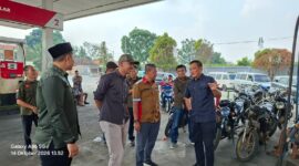Pastikan Tepat Sasaran, Ketua Komisi II DPRD Tulang Bawang Gelar Sidak di SPBU BUMD