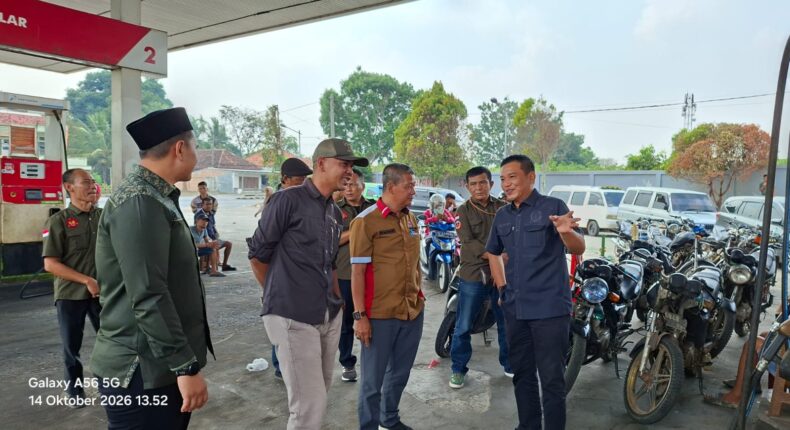 Pastikan Tepat Sasaran, Ketua Komisi II DPRD Tulang Bawang Gelar Sidak di SPBU BUMD