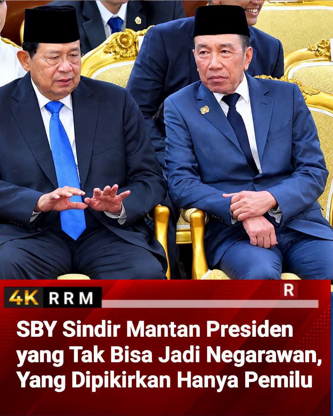 Ruang publik dan konstelasi politik kembali dihentak oleh pernyataan tajam dari Presiden ke-6 Republik Indonesia, Susilo Bambang Yudhoyono (SBY).