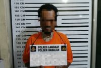 Gondol Perhiasan dan Uang Belasan Juta Saat Korban Tahajud, Pencuri di Pelawi Selatan Dibekuk Polsek Babalan