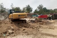 pertambangan di Dusun Keden Desa Katemas yang diduga belum kantongi izin