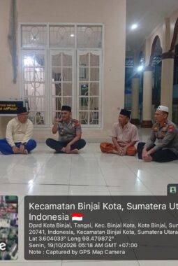 Kapolres Binjai AKBP R. Bimo Moernanda, S.I.K., M.H., melalui Wakapolres KOMPOL Sofyan H. NST., S.H., M.H., melaksanakan kegiatan Polisi Peduli Pendidikan dengan menyambangi