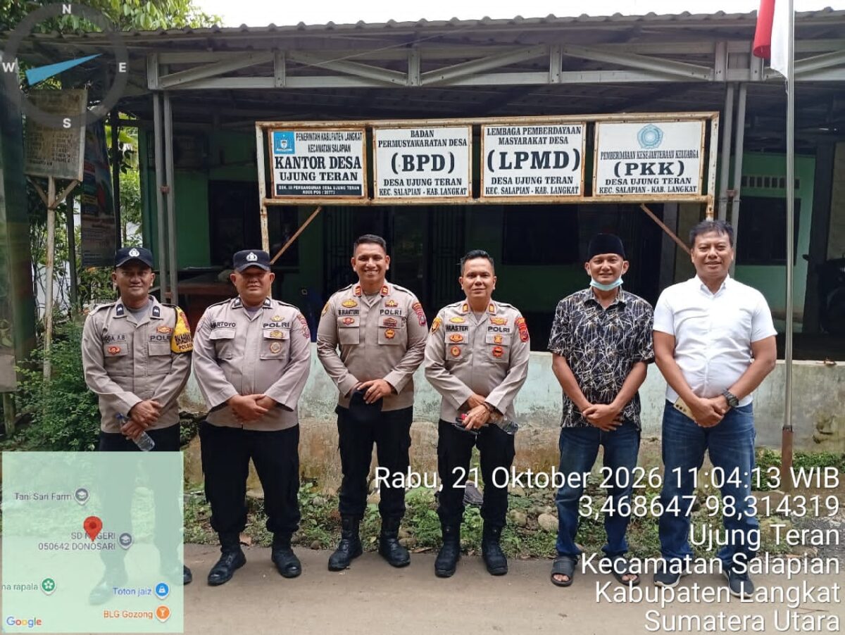 Perkuat Kedekatan dengan Warga, Polsek Salapian Gelar KUBAMAS dan Ajak Ibu-Ibu Jaga Kamtibmas