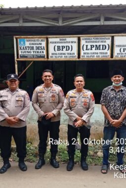 Perkuat Kedekatan dengan Warga, Polsek Salapian Gelar KUBAMAS dan Ajak Ibu-Ibu Jaga Kamtibmas