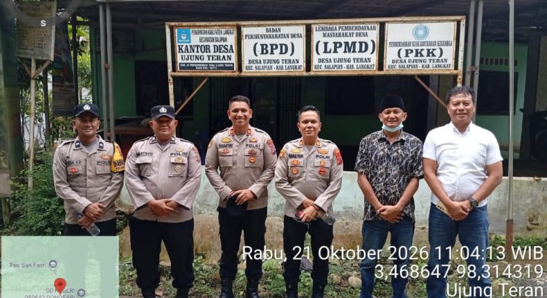 Perkuat Kedekatan dengan Warga, Polsek Salapian Gelar KUBAMAS dan Ajak Ibu-Ibu Jaga Kamtibmas