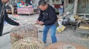 Polsek Waru Gerebek Arena Sabung Ayam di Bungurasih Utara, Lima Ekor Ayam Diamankan