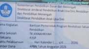 Proyek Revitalisasi TK Annahriyah Senilai Rp243 Juta Dikritik, Material Kayu Lapuk Diduga Dipakai Pekerjaan