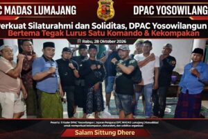 Perkuat Silaturahmi dan Soliditas, DPAC MADAS Yosowilangun Gelar Konsolidasi