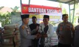 Kapolres Langkat Gelar Jumat Keliling, Salurkan 100 Sak Semen dan Ajak Masyarakat Tangkal Hoaks
