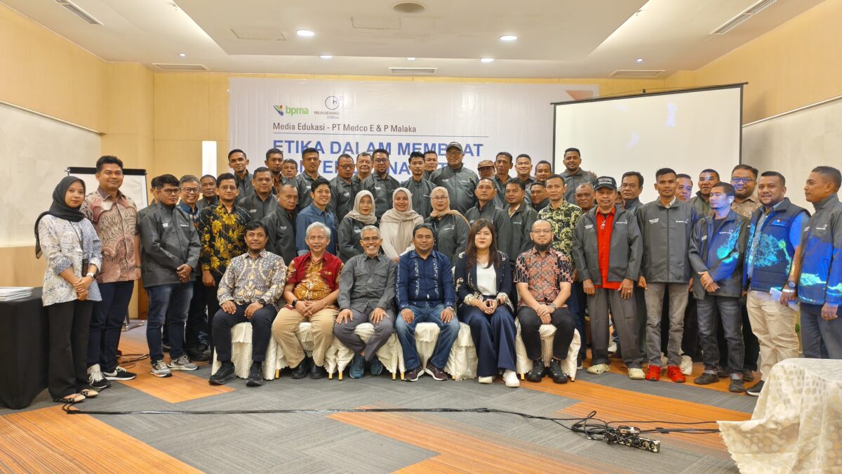 Medco E&P dan BPMA Ajak 33 Wartawan Aceh Timur Bahas Integritas Jurnalistik di Era AI