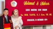 BUNG TAUFIK RESMI RAIH GELAR DOKTOR ILMU HUKUM, SOSOK DOKTOR MUDA DENGAN GAGASAN HUKUM PROGRESIF