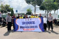 Dukung Ops Patuh Semeru 2026, Satpas Prototype Gelar Pelayanan SIM Komunitas Bersama Warlok Society
