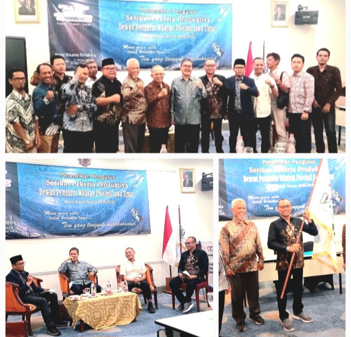 Hadiri Talk Show Bersama Akademisi dan Praktisi Hukum, Supolo Setyo Wibowo Pimpin DPW SP Produktiva Jatim 2026–2030