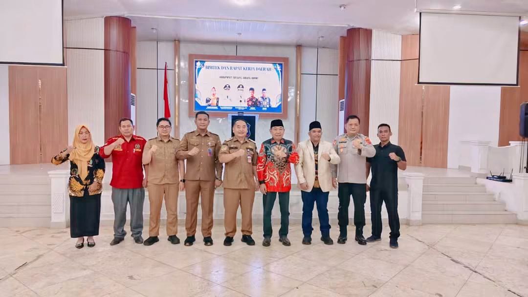 BPD se-Tanjab Barat Gelar Rakerda dan Bimtek, Hamdani Soroti Peran Strategis Desa