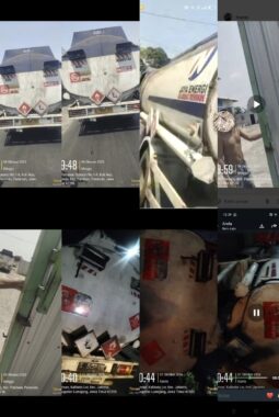 Sebuah Gudang Di Sumber Gedang Pandaan Diduga Menjadi Sarang Penimbunan Solar Subsidi Yang Diangkut Oleh Armada Truk Tanki Milik Transportir Berlogo NJE
