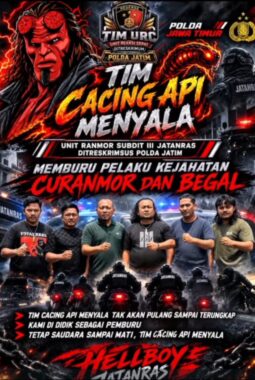 Garda Terdepan Jawa Timur Mengenal Tim URC Cacing Api & Hellboy Jatanras Polda Jatim